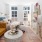 studio apartment with large windows