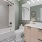 shower/tub combo in bright bathroom
