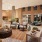 couches and chairs around coffee table in resident lounge